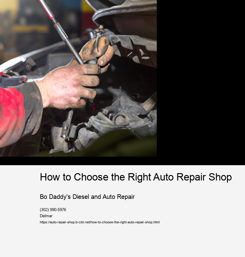 How to Choose the Right Auto Repair Shop 