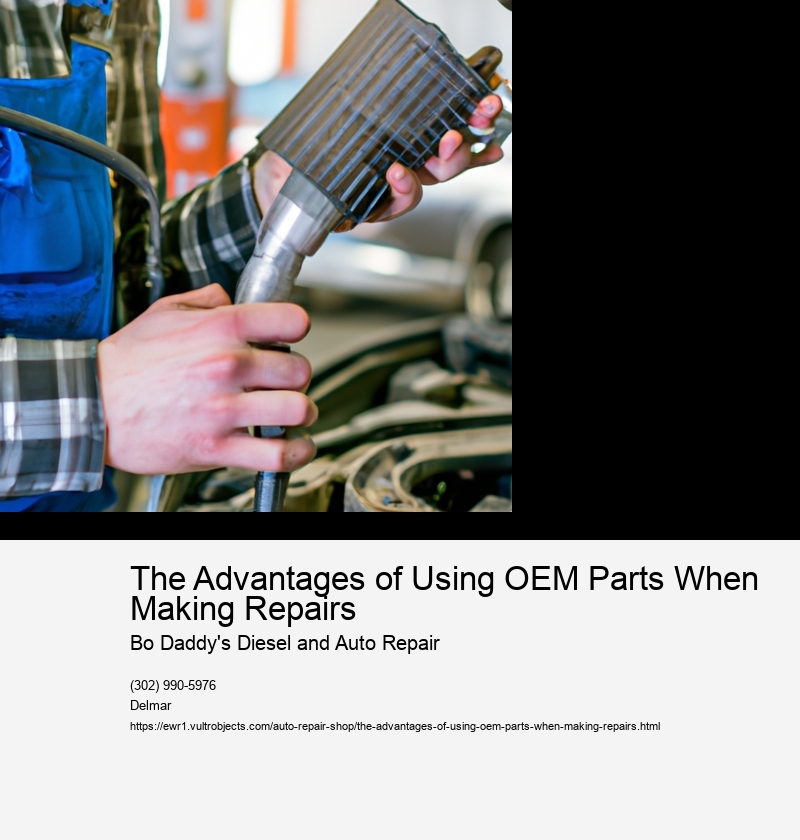 The Advantages of Using OEM Parts When Making Repairs 